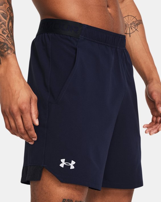 Men's UA Vanish Woven 6" Shorts, Blue, pdpMainDesktop image number 3